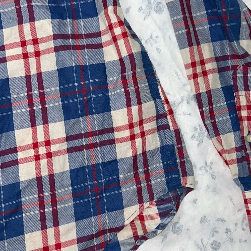 Class club plaid dress button down 10/12